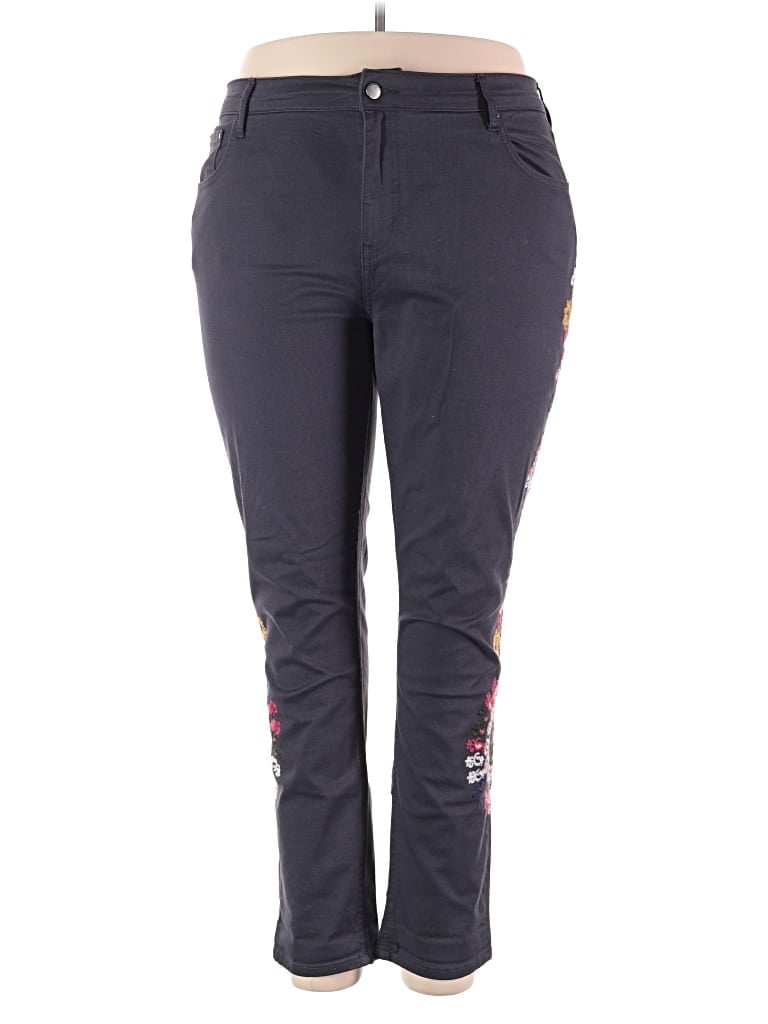 Pre-owned Boden Casual Pants In Gray