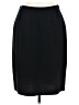 St. John Solid Black Formal Skirt Size 8 - photo 1