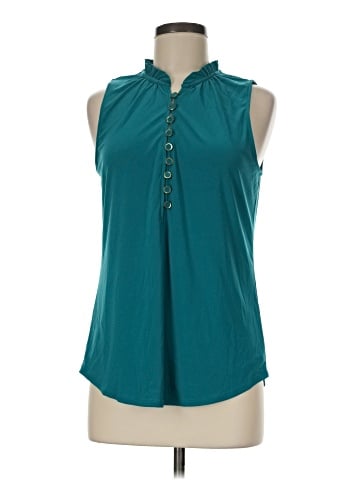 White House Black Market Sleeveless Blouse (view 1)