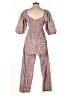 Assorted Brands Hearts Pink Jumpsuit Size S - photo 2