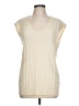 Gentle Herd 100% Wool Ivory Sweater Vest Size L - photo 1
