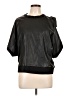 DKNY Black 3/4 Sleeve T-Shirt Size L - photo 1