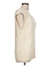 Gentle Herd 100% Wool Ivory Sweater Vest Size L - photo 4