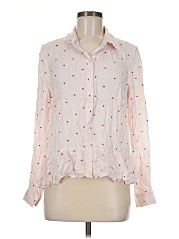 Maison Jules Long Sleeve Blouse (view 1)