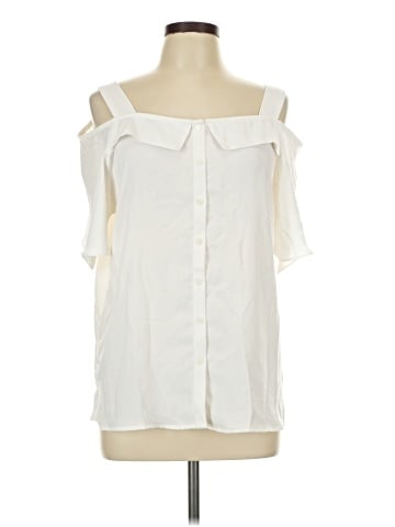 Roz & Ali Sleeveless Blouse (view 1)