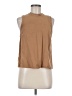 BCBGeneration 100% Lyocell Tan Sleeveless Top Size M - photo 1