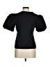 CeCe 100% Cotton Black Short Sleeve Top Size M - photo 2