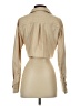 Zara Tan Long Sleeve Blouse Size XS - photo 2
