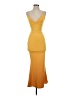 Shein Color Block Yellow Cocktail Dress Size 2 - photo 1