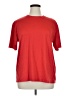 Krimson Klover 100% Polyester Solid Red Short Sleeve T-Shirt Size 1XL - photo 1