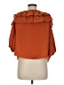 Vince Camuto 100% Polyester Orange Sleeveless Blouse Size M - photo 2