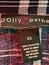 Polly & Esther 100% Polyester Plaid Black Long Sleeve Blouse Size XS - photo 7