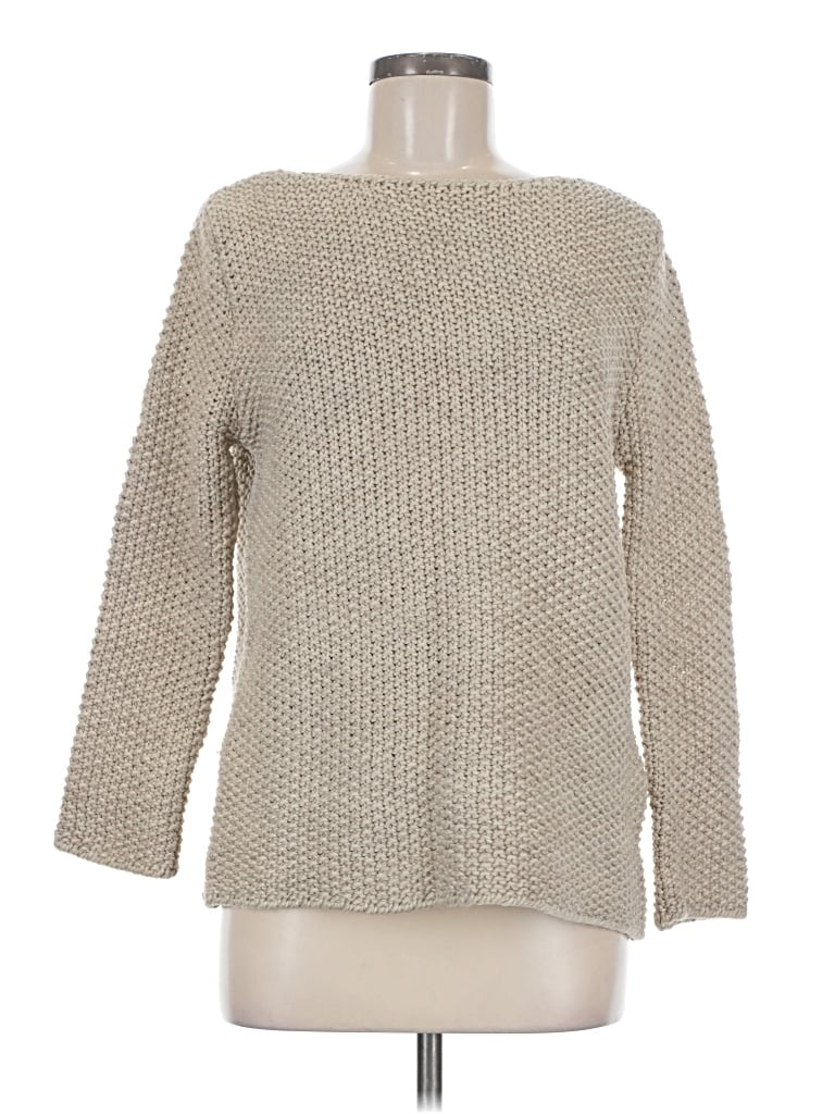 Pre-owned Zara Pullover Sweater In Tan