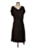 Foley Solid Brown Cocktail Dress Size S - photo 1