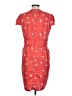 Karen Walker 100% Polyester Hearts Red Casual Dress Size 12 - photo 2