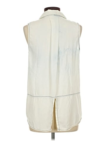 Velvet Heart Sleeveless Button-Down Shirt (view 2)