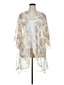 Mudd 100% Polyester Ivory Kimono Size XL - photo 1