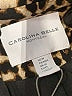 Carolina Belle Animal Print Gold Blazer Size M - photo 6