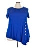 Studio 1886 Blue Short Sleeve Top Size 18 - 20 - photo 1