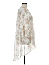 Mudd 100% Polyester Ivory Kimono Size XL - photo 4