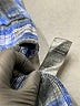 Dex 100% Cotton Plaid Blue Long Sleeve Button-Down Shirt Size 2X - photo 8