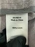 Coldwater Creek 100% Linen Gray Jacket Size 18 - photo 9