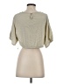 Unbranded Gold Short Sleeve Blouse Size S - photo 2