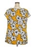 Lane Bryant Yellow Short Sleeve Blouse Size 18 - 20 Plus - photo 2