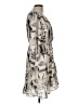 Gilli 100% Polyester Print Tan Casual Dress Size L - photo 4