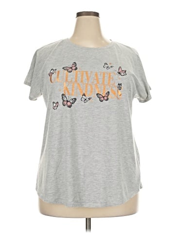 Lane Bryant Short Sleeve T-Shirt (view 1)