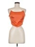 Unbranded 100% Polyester Orange Sleeveless Blouse Size M - photo 1