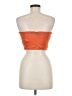 Unbranded 100% Polyester Orange Sleeveless Blouse Size M - photo 2