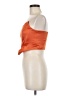 Unbranded 100% Polyester Orange Sleeveless Blouse Size M - photo 5