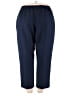 Alfred Dunner Solid Blue Casual Pants Size 20 - photo 2