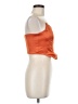 Unbranded 100% Polyester Orange Sleeveless Blouse Size M - photo 4