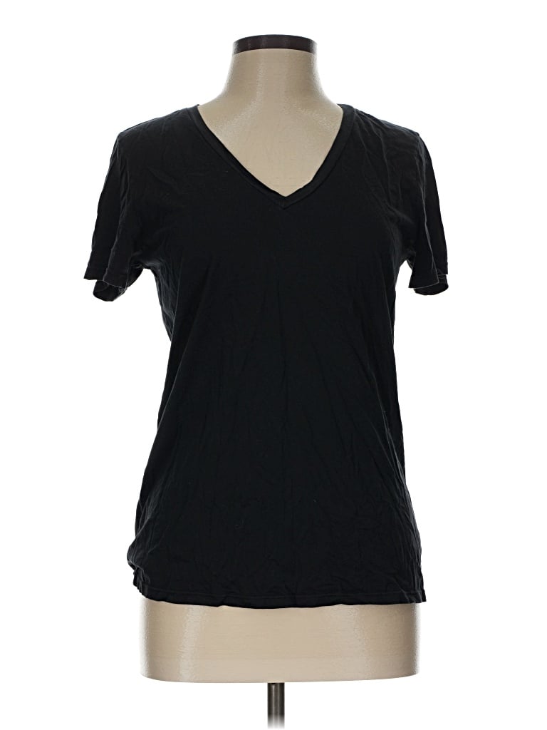 Pre-owned Everlane Short Sleeve T-shirt In Black