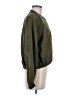 Lulus 100% Polyester Solid Green Jacket Size M - photo 4
