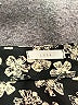 Lush 100% Polyester Floral Black Formal Skirt Size L - photo 4