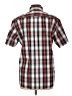 Assorted Brands 100% Cotton Checkered-gingham Orange Short Sleeve Button-Down Shirt Size L - photo 2