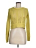 Robert Rodriguez 100% Silk Yellow Silk Cardigan Size M (estimated) - photo 1