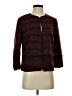 T Tahari Tweed Burgundy Jacket Size S - photo 1