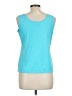 Chico's Teal Active Tank Size Lg (2) - photo 2