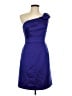 Alfred Angelo 100% Polyester Blue Cocktail Dress Size L - photo 1