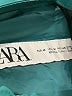 Zara Solid Teal Track Jacket Size M - photo 6