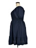 Unbranded 100% Polyester Solid Blue Casual Dress Size XXXL - photo 5