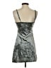 Forever 21 Metallic Silver Cocktail Dress Size S - photo 2