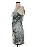 Forever 21 Metallic Silver Cocktail Dress Size S - photo 5