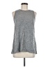 Athleta 100% Nylon Gray Sleeveless T-Shirt Size M - photo 1