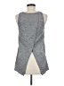 Athleta 100% Nylon Gray Sleeveless T-Shirt Size M - photo 2