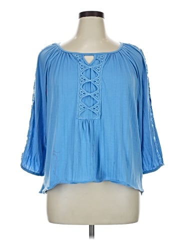 French Laundry 3/4 Sleeve Blouse (view 1)